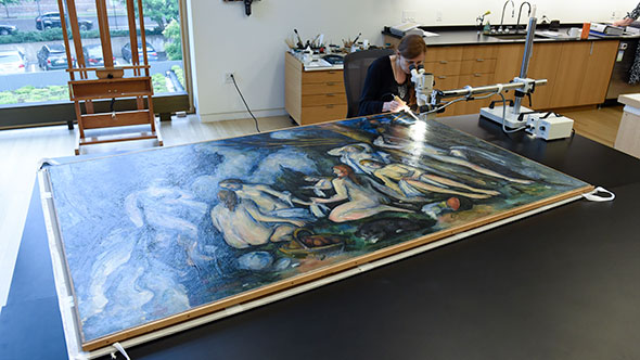 Photo of a painting